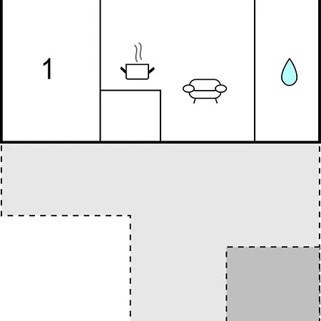 Prázdninový dům 1 Bedroom In Hreljin